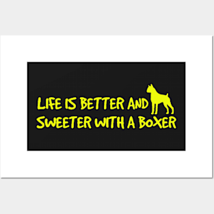 Better life with dog T-shirt Posters and Art